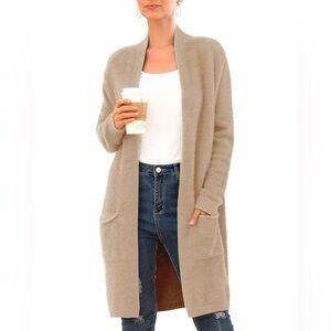Long duster cardigan sz L
